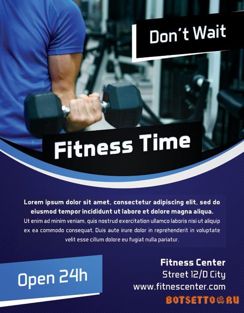 Fitness Time flyer