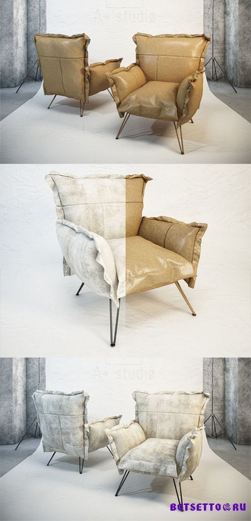 Diesel Cloudscape armchair by Moroso