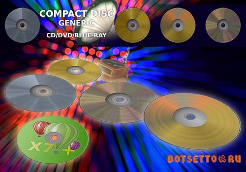 Compact Disc Generic - CorelDraw