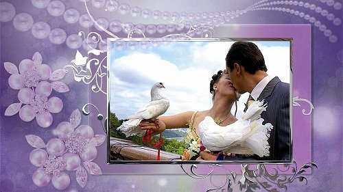 Simple Purple Wedding - Project ProShow Producer