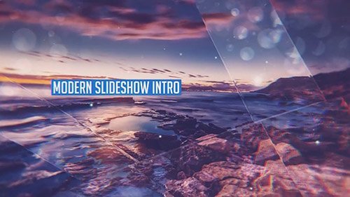 Modern Slideshow Intro - After Effects Templates