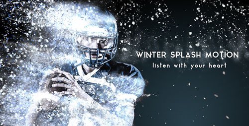 Winter Splash Motion - Project for After Effects (Videohive)