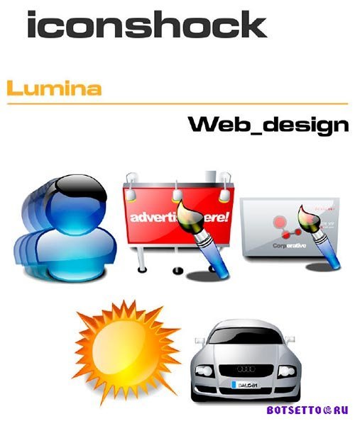 IconShock Pack - Lumina Web Design