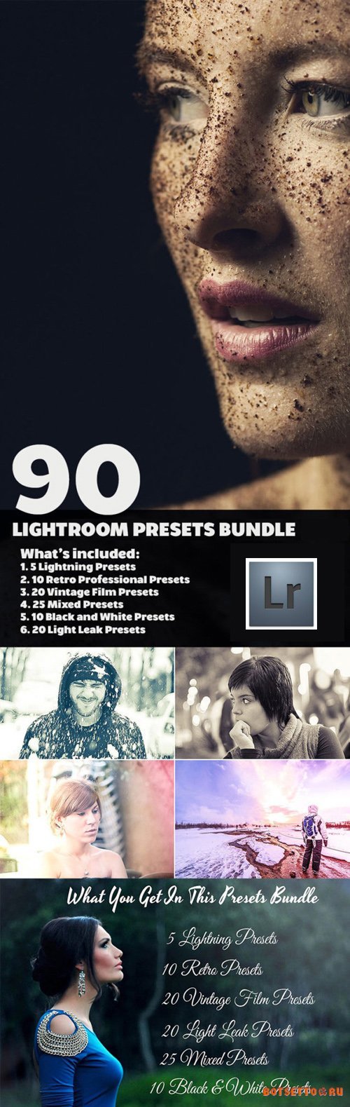 90 Lightroom Presets Bundle