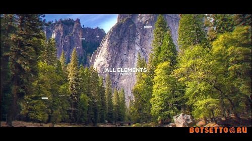Futuristic Parallax Slideshow - After Effects Templates