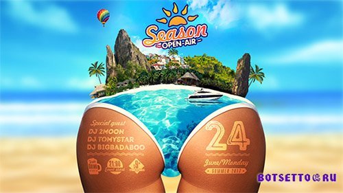 Summer Beach Party 19693953 - Project for After Effects (Videohive)