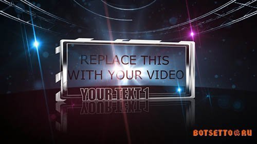 Template for Sony Vegas - 3D frame video holder promo